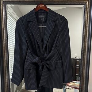 Donna Karan New York Strip Blazer